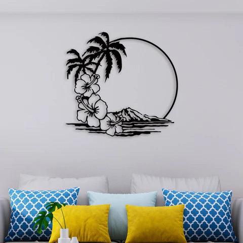 Beautiful Scenery Metal Wall Art - Decor Mantra 
