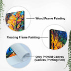 Beautiful Scenery of Couple Dating Canvas Wall Painting DECORMANTRA