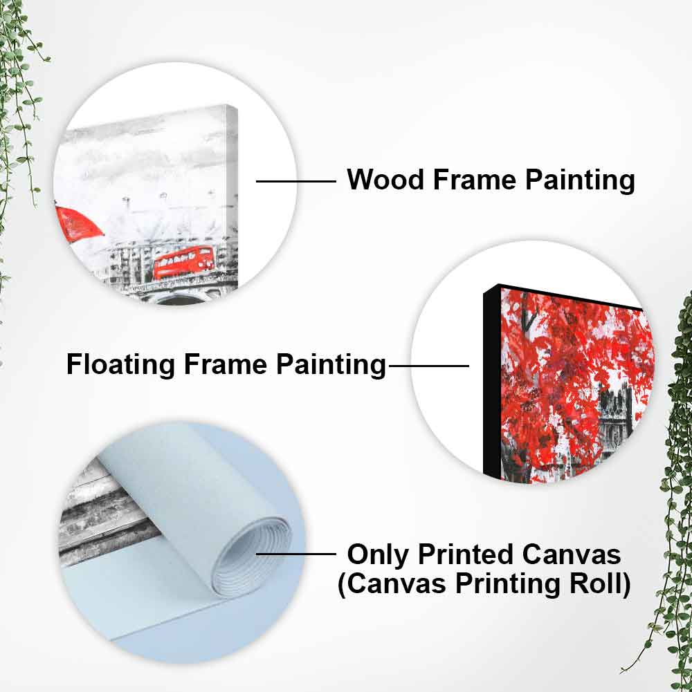 Beautiful Scenery of Couple Dating Canvas Wall Painting DECORMANTRA
