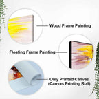 Beautiful Scenery of Sailing Ship on the Ocean Wall Painting DECORMANTRA