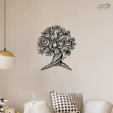 Beautiful Tree Metal wall art - Decor Mantra 
