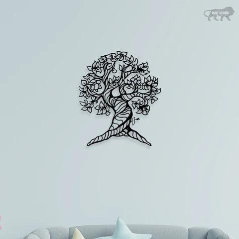 Beautiful Tree Metal wall art - Decor Mantra 