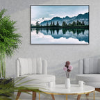 Beautiful View of Horizon Floating Canvas Wall Painting DECORMANTRA