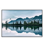 Beautiful View of Horizon Floating Canvas Wall Painting DECORMANTRA