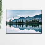 Beautiful View of Horizon Floating Canvas Wall Painting DECORMANTRA