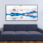 Beautiful Zen Life Scenery Canvas Wall Painting DECORMANTRA