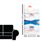 Beautiful Zen Life Scenery Premium Canvas Wall Painting DECORMANTRA