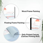 Beautiful Zen Life Scenery Premium Canvas Wall Painting DECORMANTRA