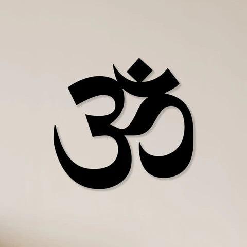 Big Om Metal Wall Art - Decor Mantra 