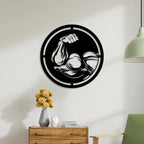 Bigger Biceps Metal Wall Art Decor Mantra