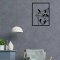 Bird Talking Metal Wall Art - Decor Mantra 