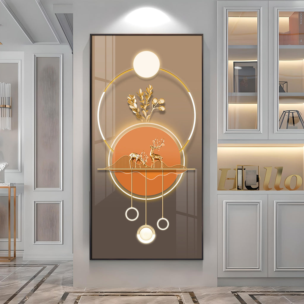 Majestic Mane Premium Acrylic Vertical Wall Art