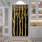Flowers Abstract Landscape Premium Acrylic Vertical Wall Art