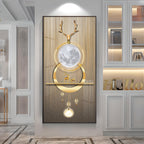 Deer Beneath the Moon Premium Acrylic Vertical Wall Art
