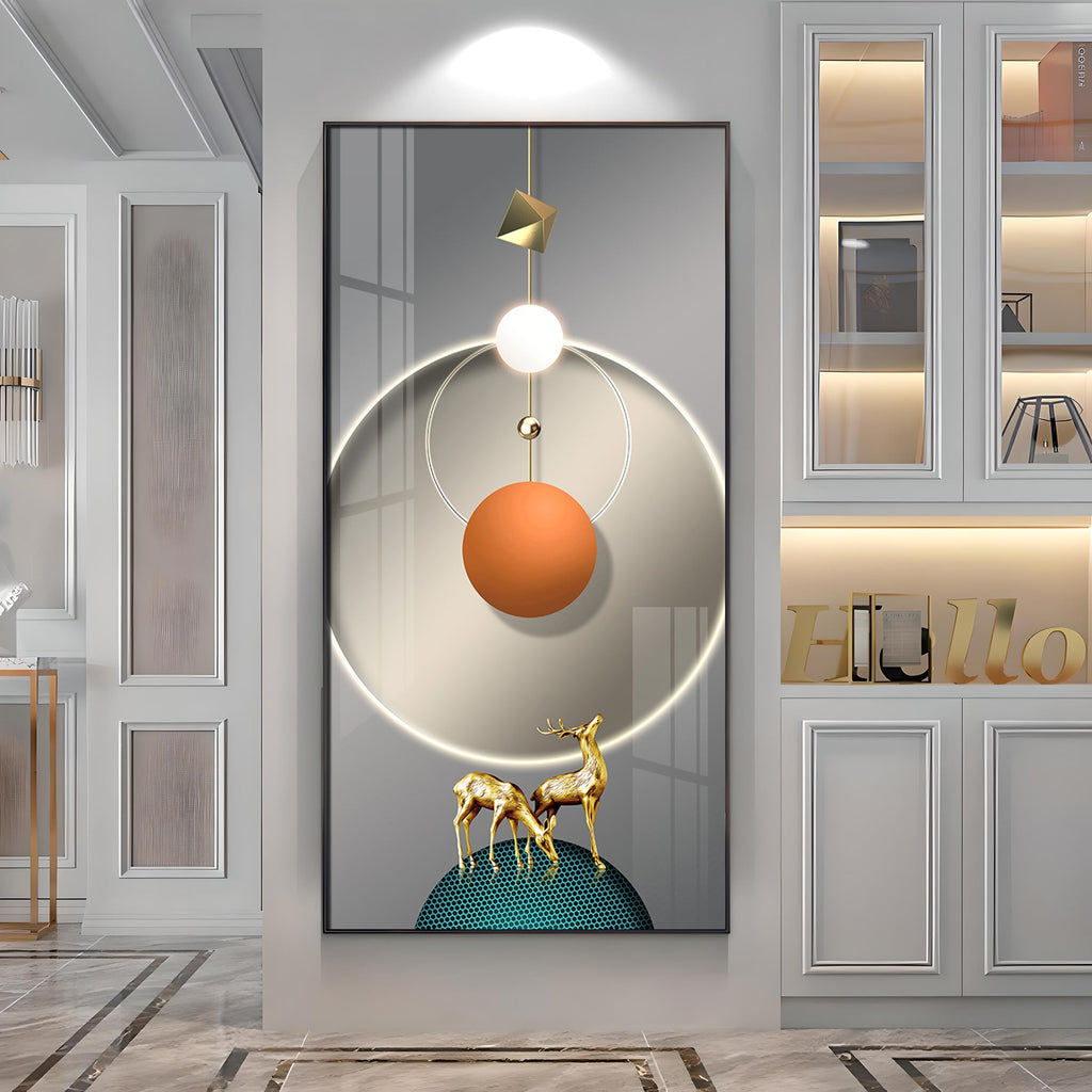 Elegant Entryway Premium Acrylic Vertical Wall Art