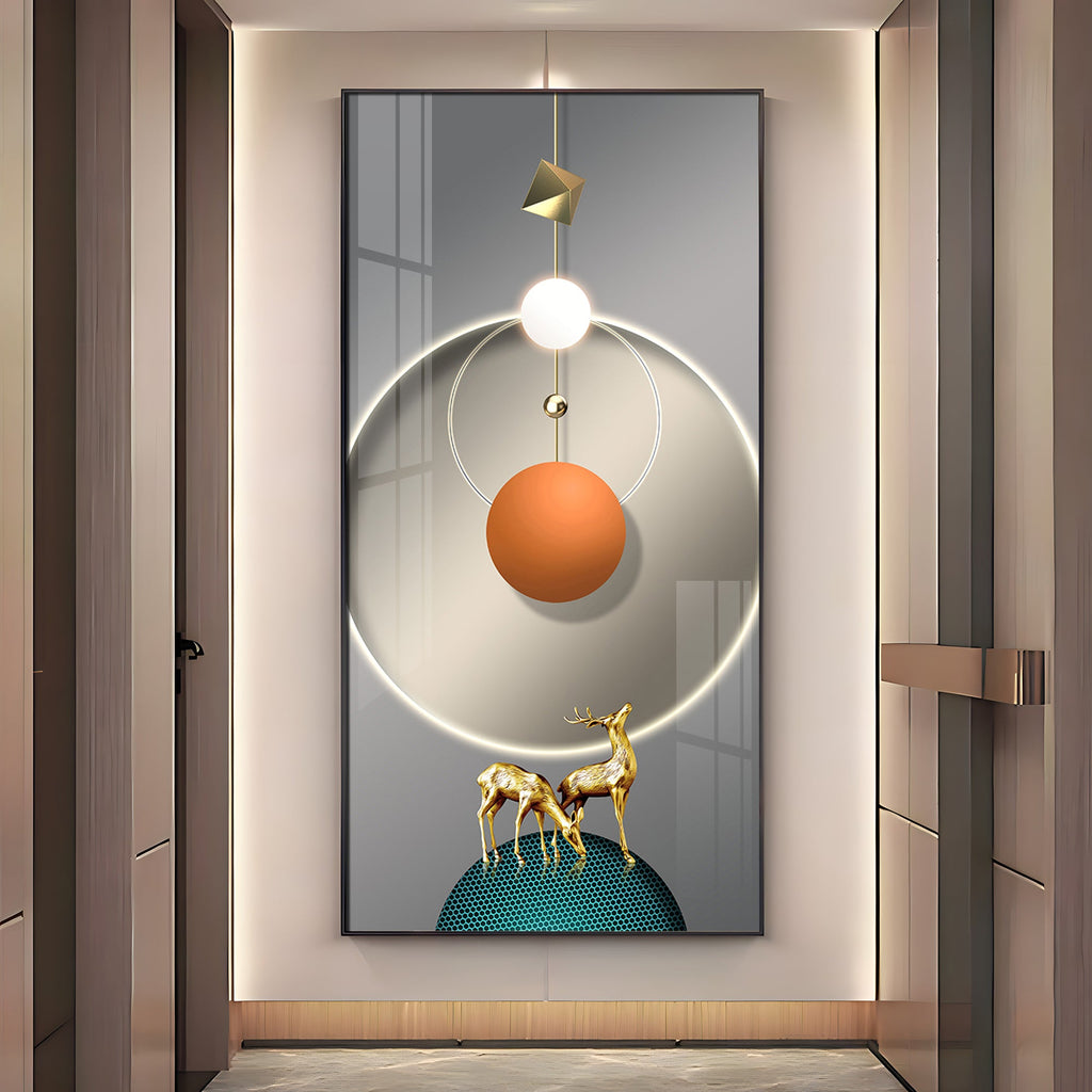 Elegant Entryway Premium Acrylic Vertical Wall Art