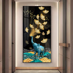 Enchanted Elephant Dreams Premium Acrylic Vertical Wall Art