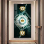 Evil Eye Theme Premium Acrylic Vertical Wall Art