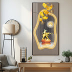 Elephant Equine Elegance Premium Acrylic Vertical Wall Art