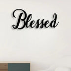 Blessed Metal Wall Art - Decor Mantra 