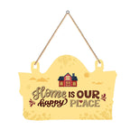 Loving Home Quotes Wooden Wall Hanger for Home|Office|Living Room|Gift, Wall Decoration - Harshita Craft