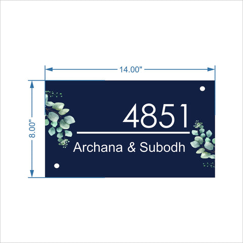 Custom Acrylic Nameplate for Home, Office, or Desk - Stylish & Durable