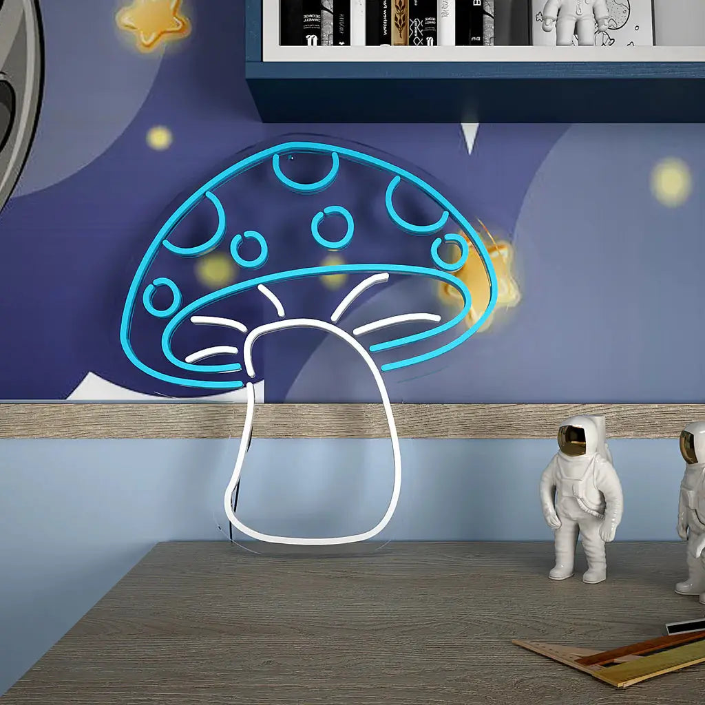 Mushroom Lamp LED Neon Light DECORMANTRA