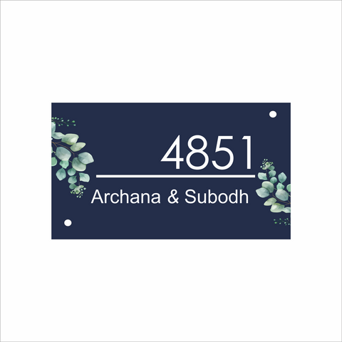 Custom Acrylic Nameplate for Home, Office, or Desk - Stylish & Durable