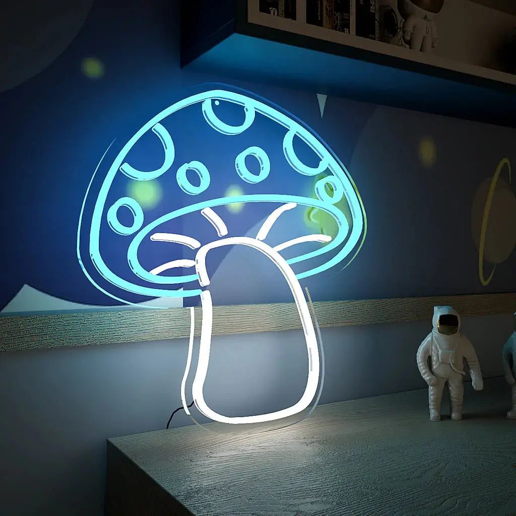 Mushroom Lamp LED Neon Light DECORMANTRA