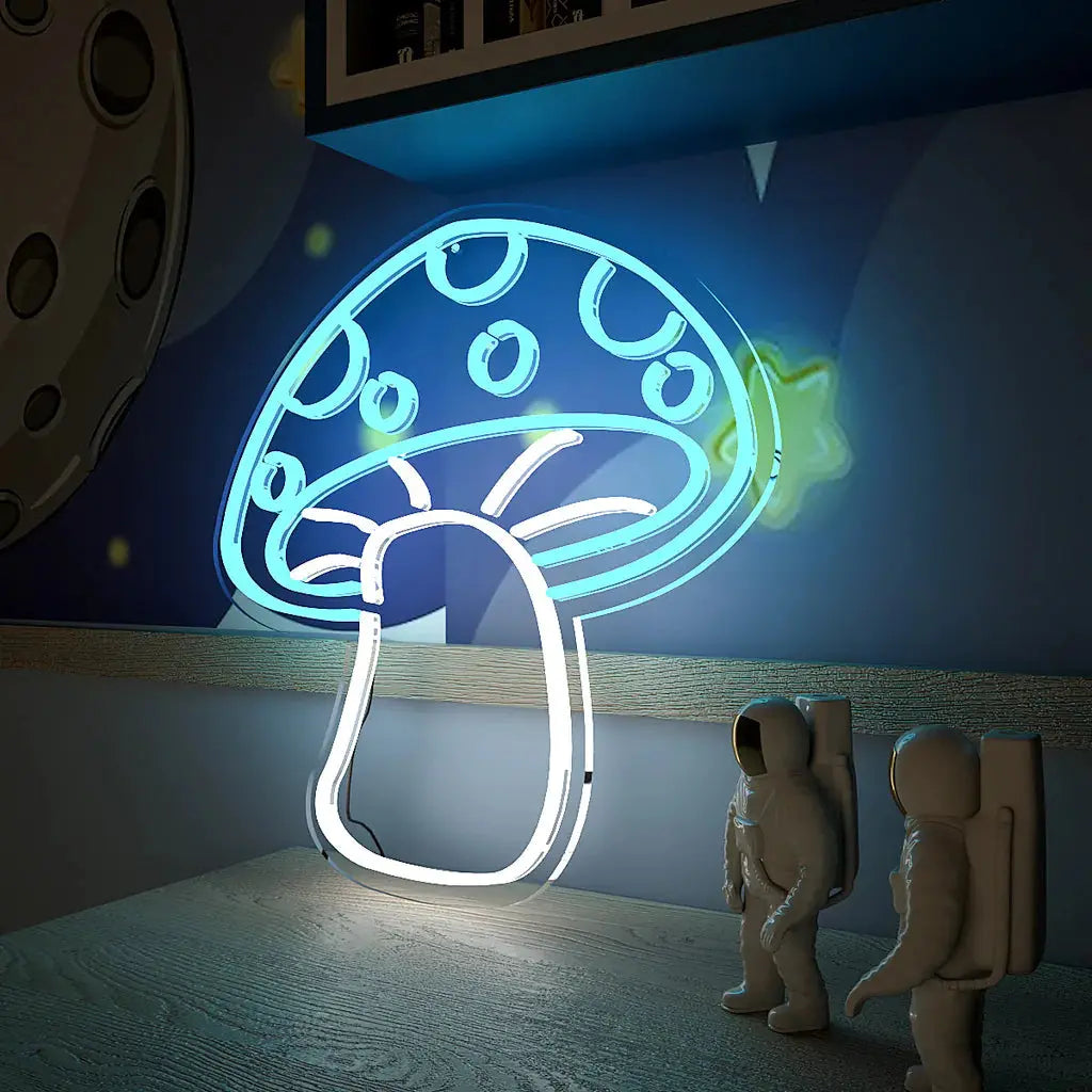 Mushroom Lamp LED Neon Light DECORMANTRA