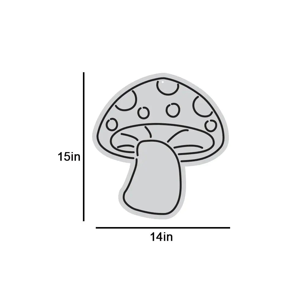 Mushroom Lamp LED Neon Light DECORMANTRA