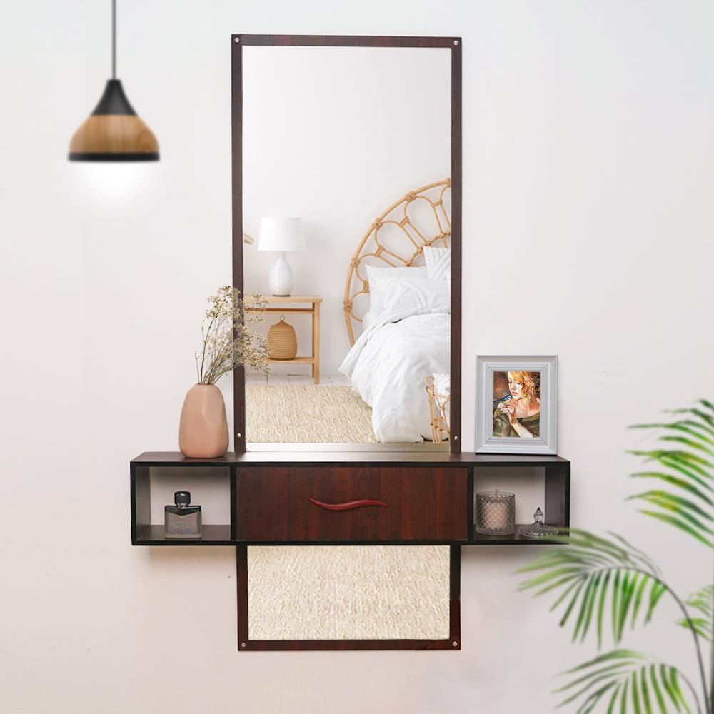 Classic Modern Atractive Premium Wooden Dressing Table Mirror - Decor Mantra 