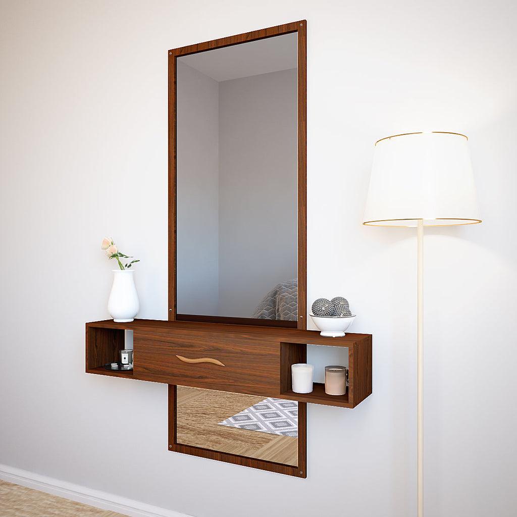 Classic Modern Atractive Premium Wooden Dressing Table Mirror - Decor Mantra 