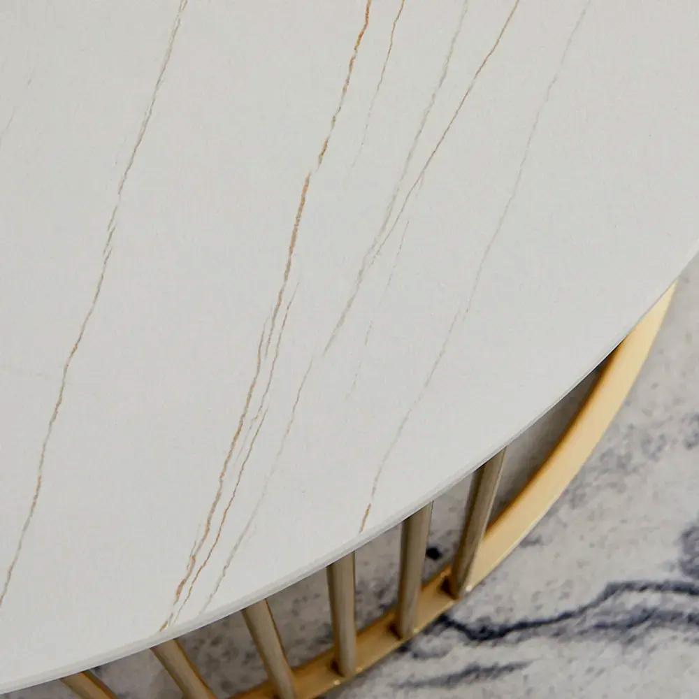 Golden Coffee Table Duo, a Classic Style Complement - Decor Mantra 