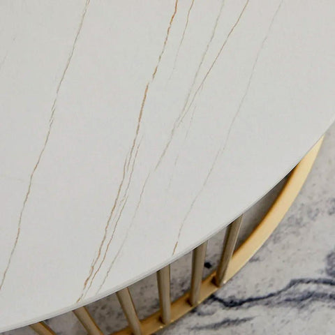 Golden Coffee Table Duo, a Classic Style Complement - Decor Mantra 