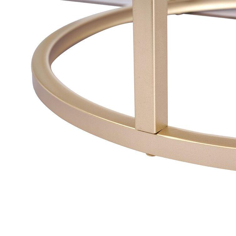 Classic Tethered Metallic Premium Table Set of 2 - Decor Mantra 