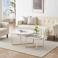 Cross-Legged Coffee Table Set of 2 - Decor Mantra 