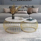 Round End Table Nesting Set OF 2 - Decor Mantra 