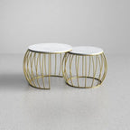 Round End Table Nesting Set OF 2 - Decor Mantra 