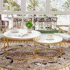 Coffee Table with Extendable Nesting Set - Decor Mantra 