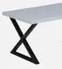 White Metal Coffee Table - Decor Mantra 