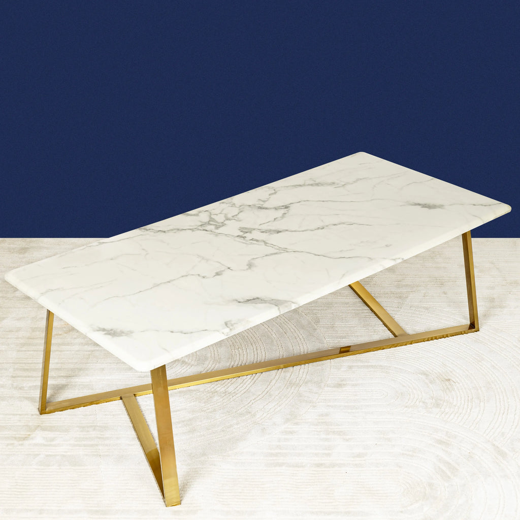 Delightful Rectangular Center Table DECORMANTRA