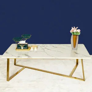 Delightful Rectangular Center Table DECORMANTRA
