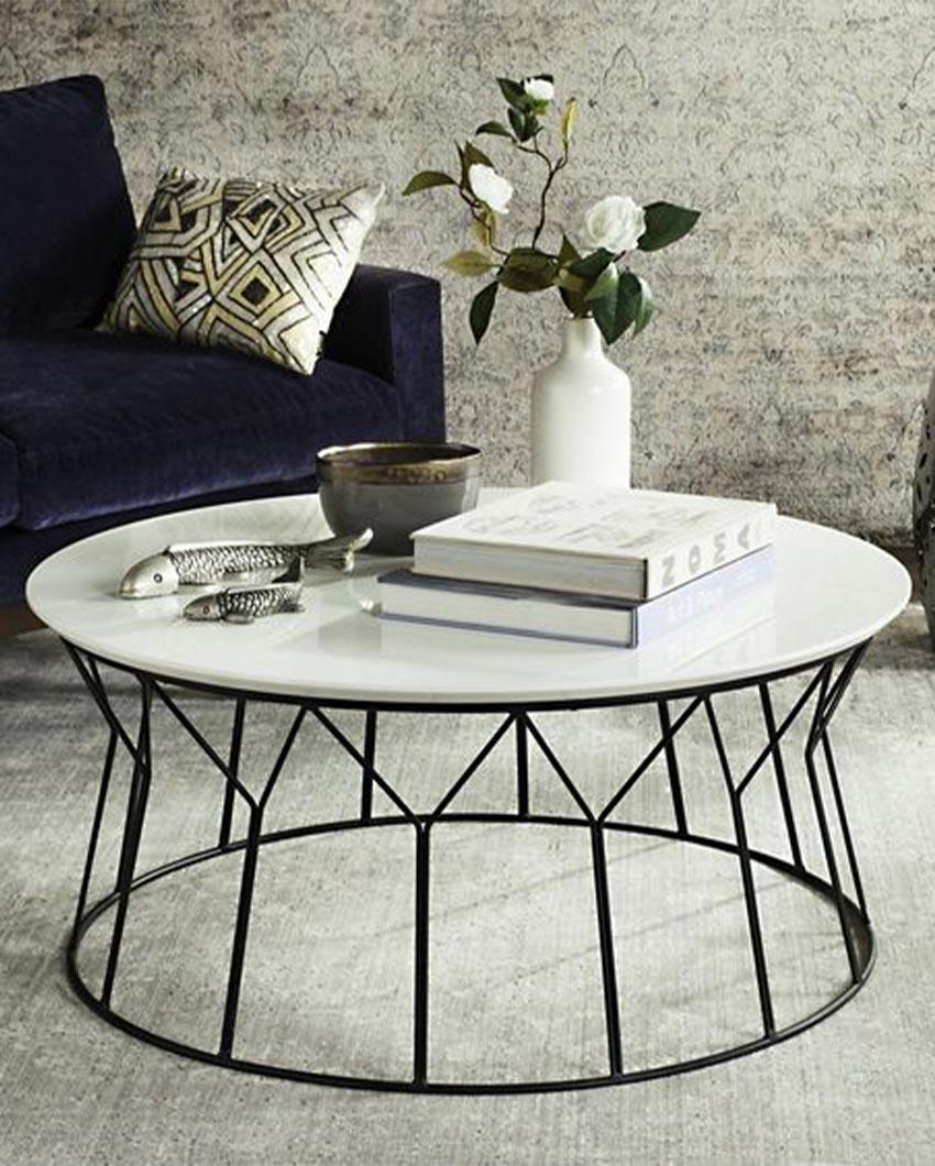 Metal Urban Rhythm Coffee Table - Decor Mantra 