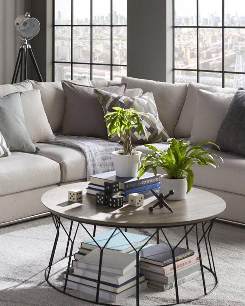 Metal Urban Rhythm Coffee Table - Decor Mantra 