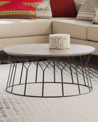 Metal Urban Rhythm Coffee Table - Decor Mantra 