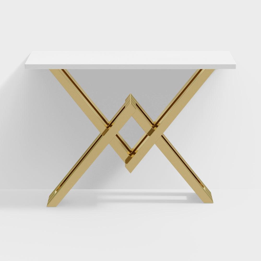 Elegant Mary Marble Console Table - Decor Mantra 