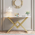 Elegant Mary Marble Console Table - Decor Mantra 