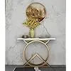 Elegant Metal Frame Console Tables DECORMANTRA