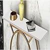 Elegant Metal Frame Console Tables